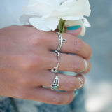Lapa Turquoise Ring ~Sterling Silver 925~ SMR010 - Maresia Jewelry