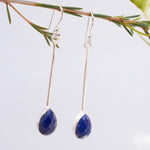 Lapis Lazuli Earrings ~ Sterling Silver 925 ~ ME136 - Maresia Jewelry