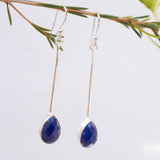 Lapis Lazuli Earrings ~ Sterling Silver 925 ~ ME136 - Maresia Jewelry