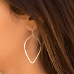 Large Tear Drop Earrings ~Gold Filled or Sterling Silver 925~ME097 - Maresia Jewelry