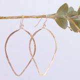 Large Tear Drop Earrings ~Gold Filled or Sterling Silver 925~ME097 - Maresia Jewelry