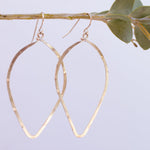 Large Tear Drop Earrings ~Gold Filled or Sterling Silver 925~ME097 - Maresia Jewelry