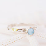 Larimar Ring ~ Sterling Silver 925 ~ MR208 - Maresia Jewelry