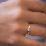 Larimar Ring ~ Sterling Silver 925 ~ MR208 - Maresia Jewelry