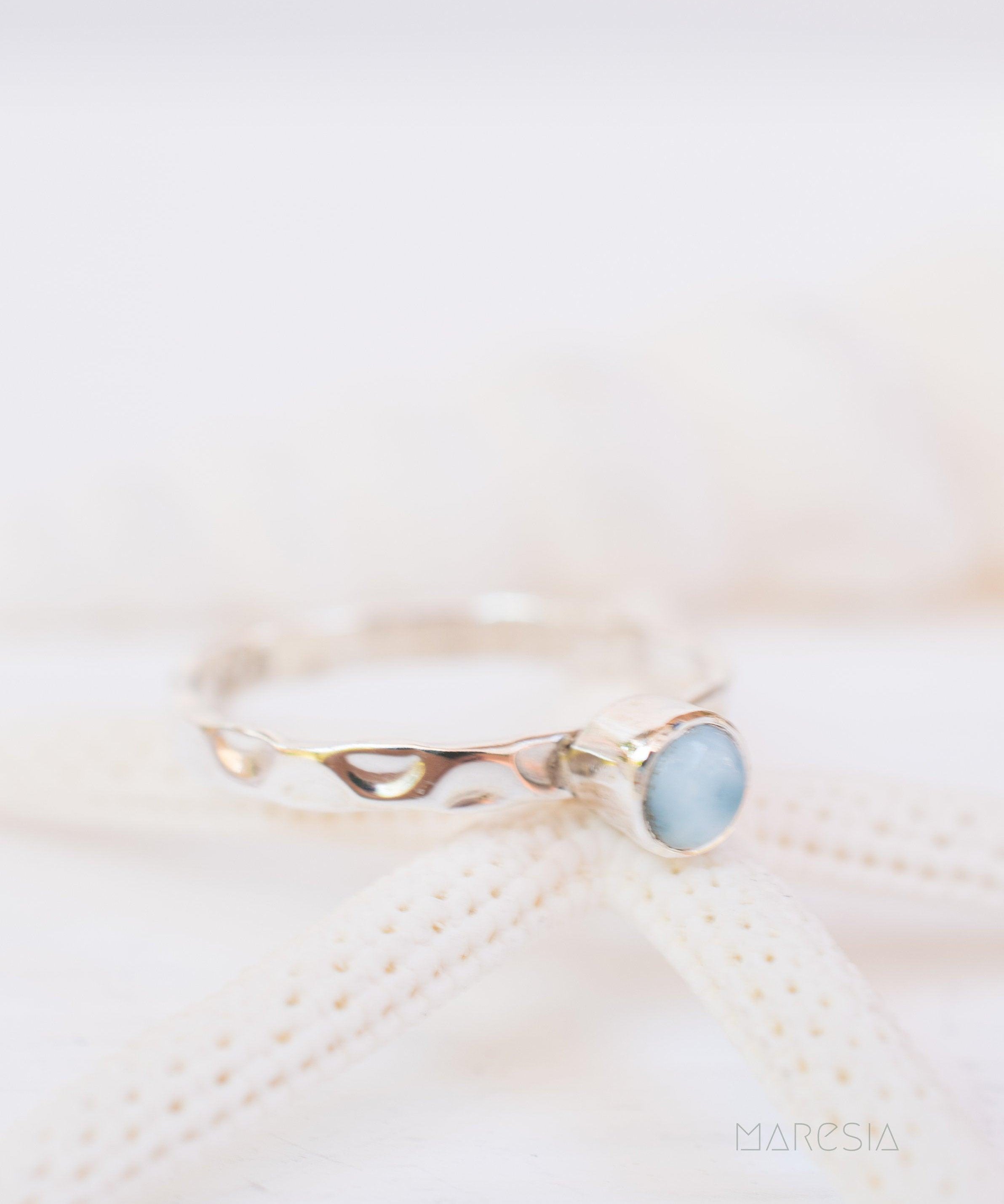 Larimar Ring ~ Sterling Silver 925 ~ MR208 - Maresia Jewelry