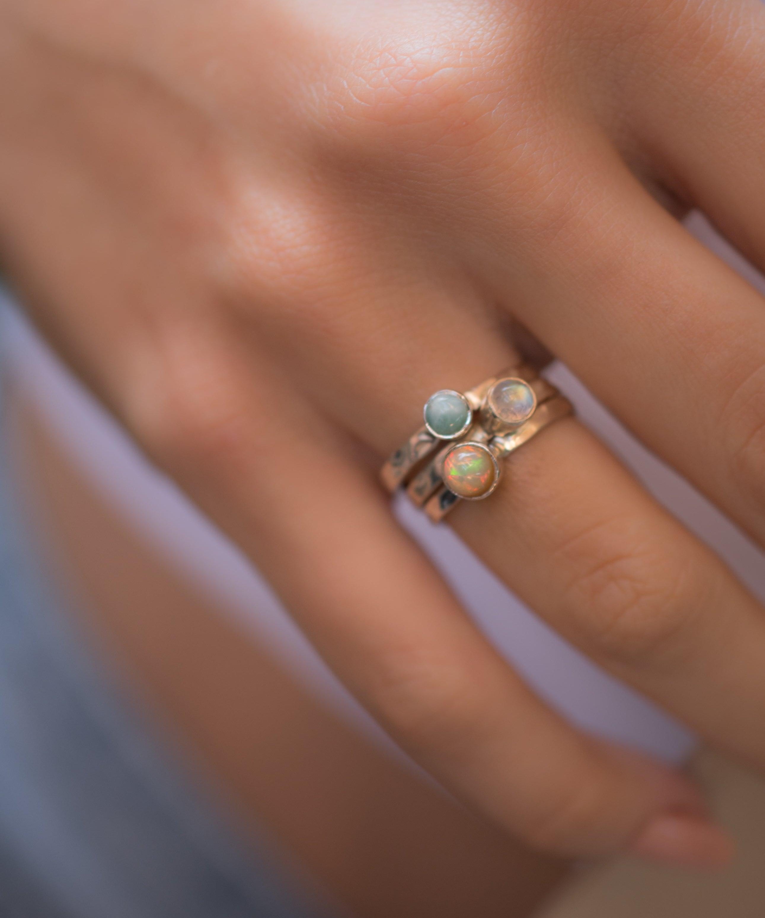 Larimar Ring ~ Sterling Silver 925 ~ MR208 - Maresia Jewelry