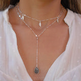Leaf Choker ~ Sterling Silver 925 or Gold Filled - Maresia Jewelry