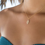 Leaf Gold Filled Necklace ~ Layered ~ Jewelry ~ Gift For Her ~ Minimalist~ Handmade ~ Everyday ~ Delicate ~ Simple MN026