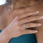 Leaf Ring~ Sterling Silver 925~ SMR031 - Maresia Jewelry