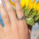 Leaf Ring~ Sterling Silver 925~ SMR031 - Maresia Jewelry