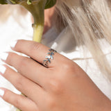 Leaf Ring~ Sterling Silver 925~ SMR031 - Maresia Jewelry