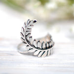 Leaf Ring~ Sterling Silver 925~SMR084 - Maresia Jewelry