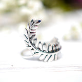 Leaf Ring~ Sterling Silver 925~SMR084 - Maresia Jewelry
