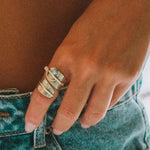 Leaf Turquoise Ring ~ Sterling Silver 925 ~ Handmade ~ Statement ~Bohemian ~ Jewelry ~Gift For Her ~Gemstone~December Birthstone~MR252