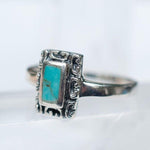 Leblon Turquoise Ring ~ Sterling Silver 925~SMR012 - Maresia Jewelry