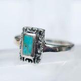 Leblon Turquoise Ring ~ Sterling Silver 925~SMR012 - Maresia Jewelry