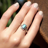 Leblon Turquoise Ring ~ Sterling Silver 925~SMR012 - Maresia Jewelry