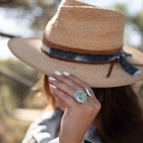 Lele Hat ~ Straw Hat ~ MH014 - Maresia Jewelry