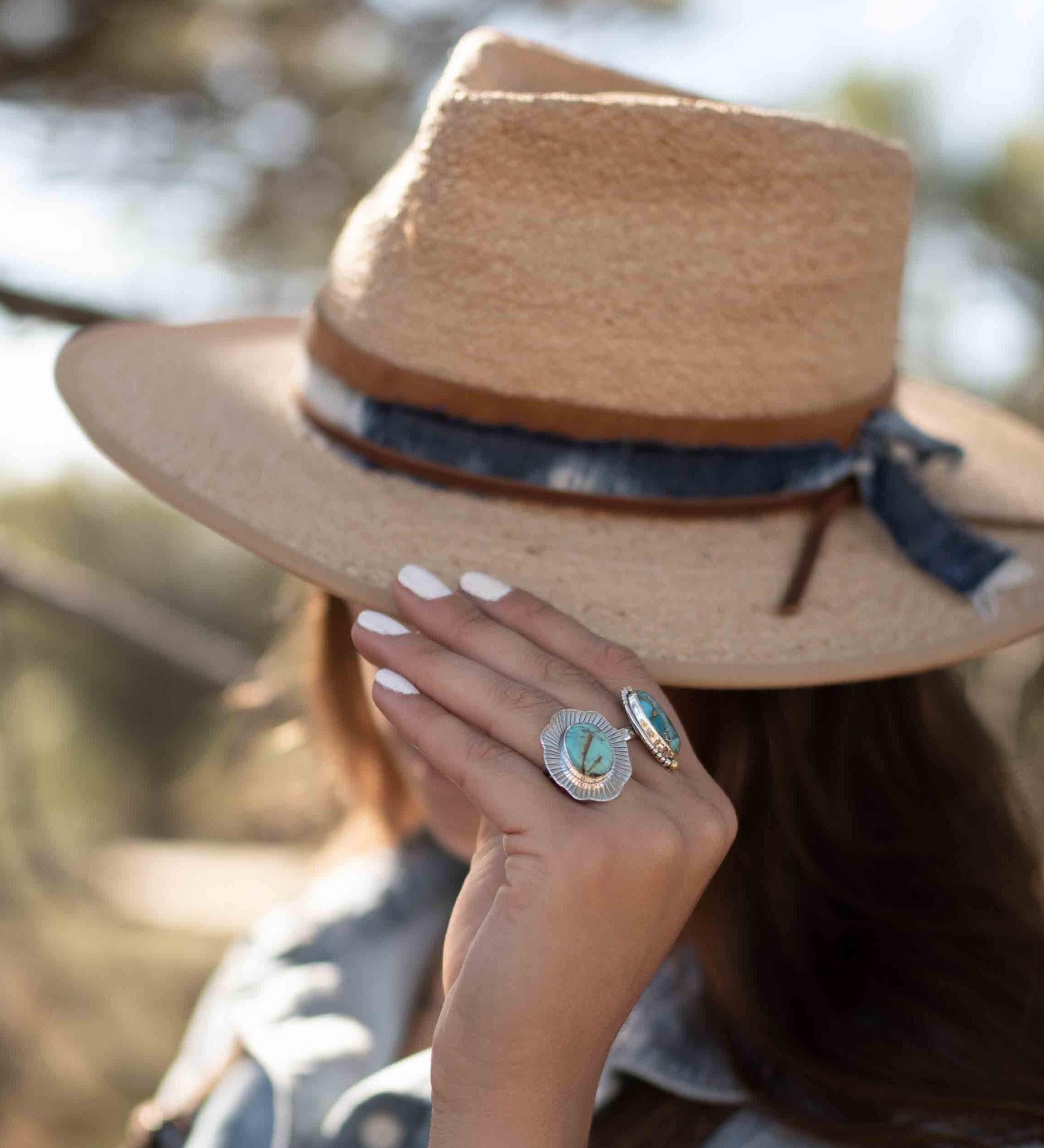 Lele Hat ~ Straw Hat ~ MH014 - Maresia Jewelry