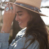 Lele Hat ~ Straw Hat ~ MH014 - Maresia Jewelry