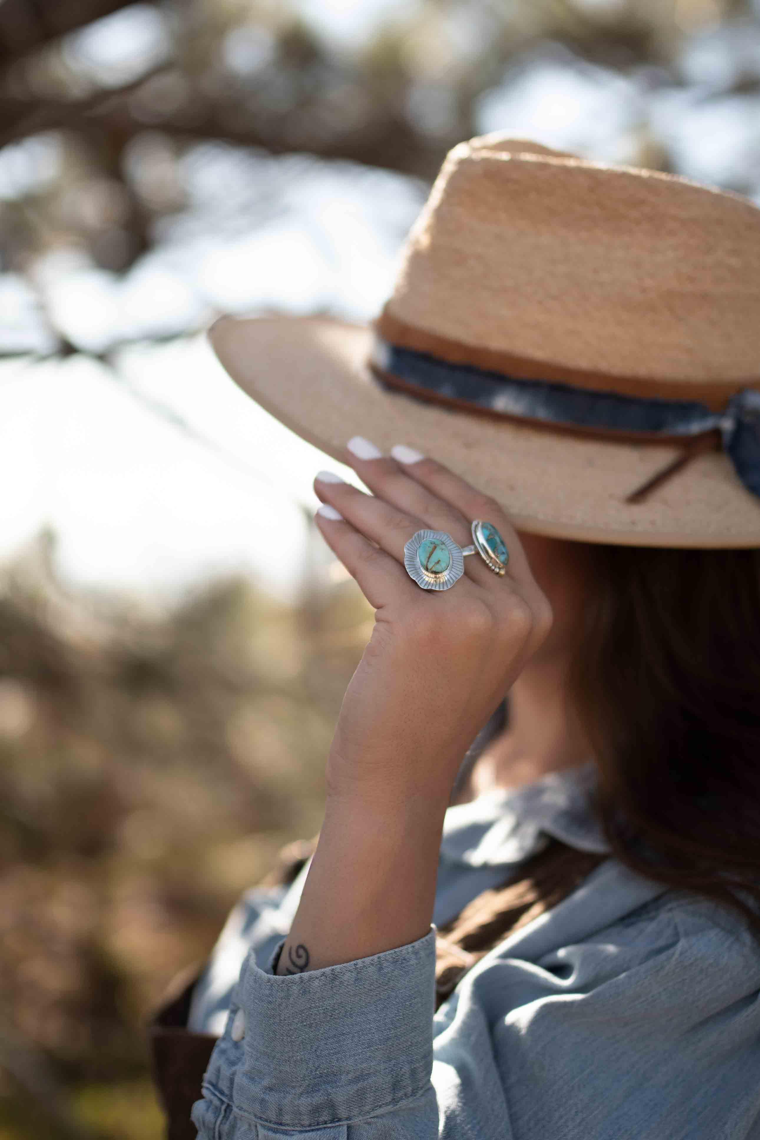 Lele Hat ~ Straw Hat ~ MH014 - Maresia Jewelry