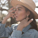 Lele Hat ~ Straw Hat ~ MH014 - Maresia Jewelry