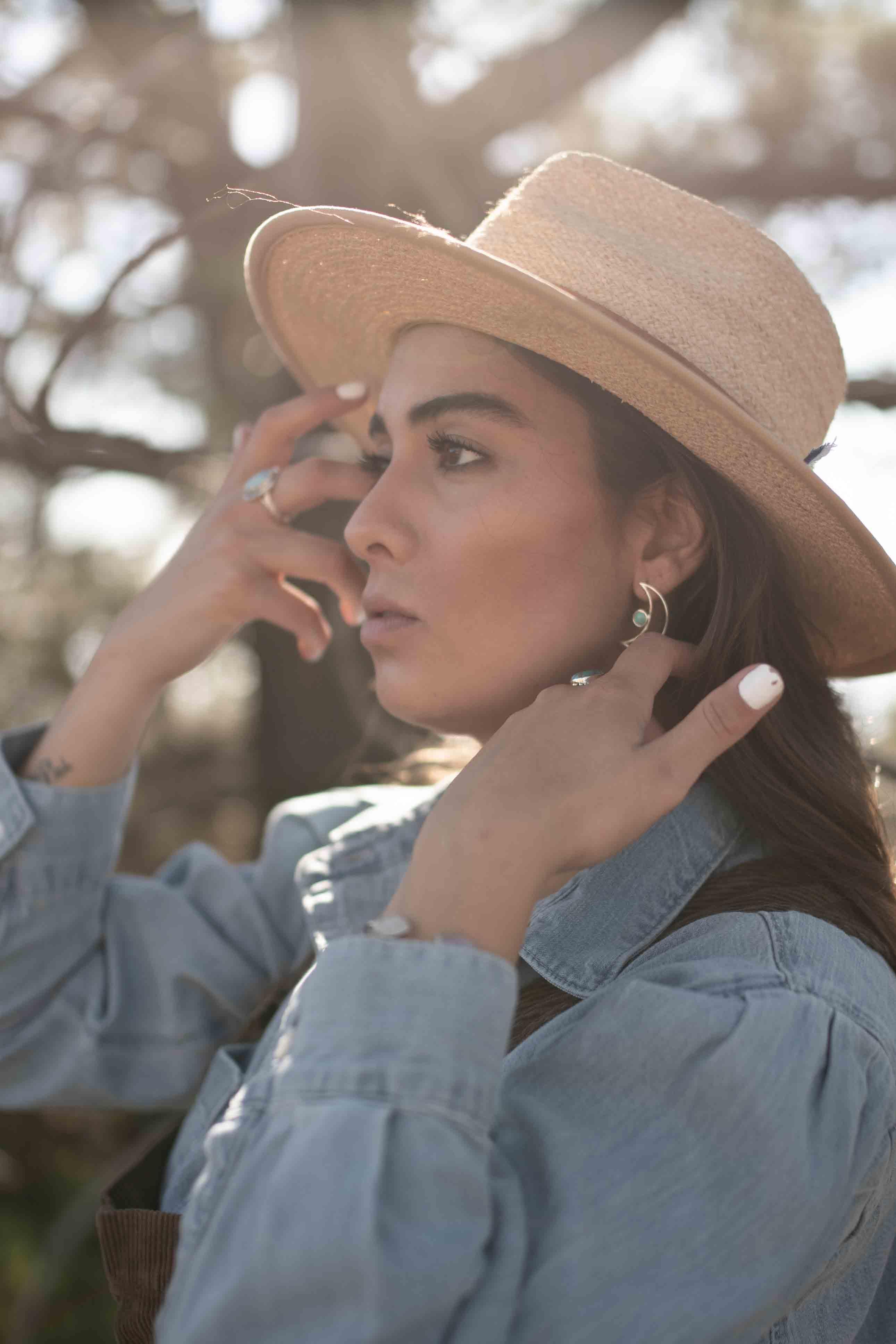 Lele Hat ~ Straw Hat ~ MH014 - Maresia Jewelry