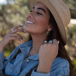 Lele Hat ~ Straw Hat ~ MH014 - Maresia Jewelry