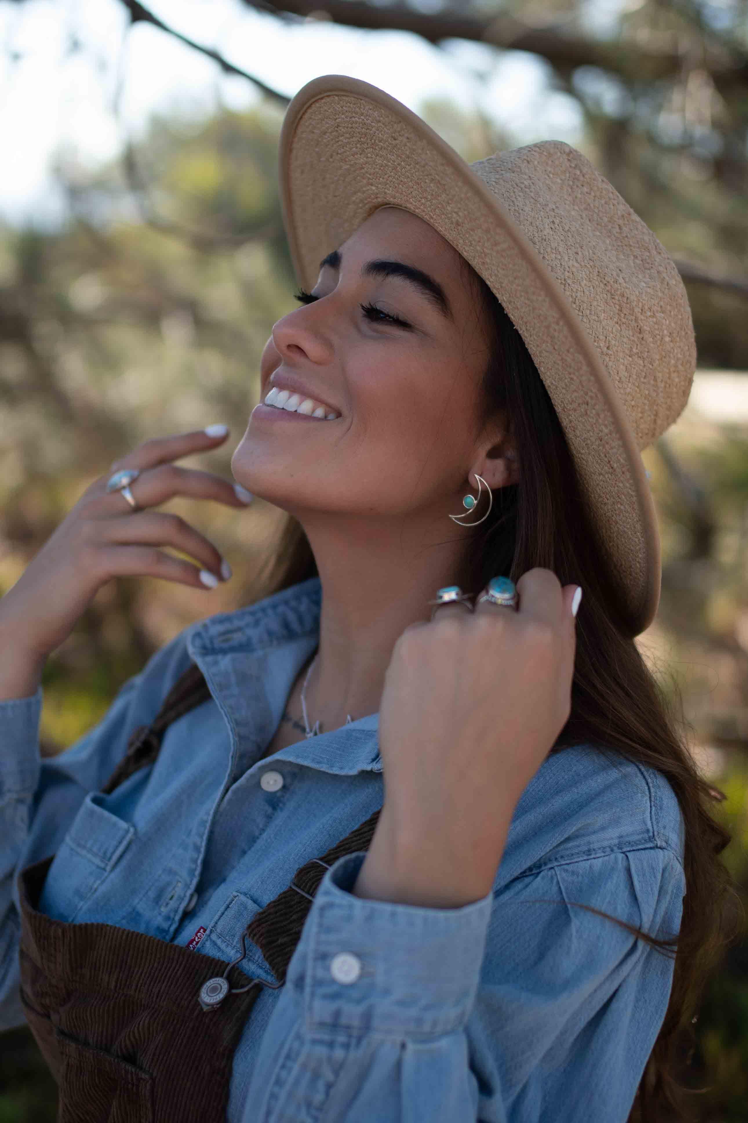 Lele Hat ~ Straw Hat ~ MH014 - Maresia Jewelry