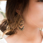 Leonora Chandelier Earrings ~Gold Plated ~ SME039 - Maresia Jewelry