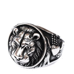 Lion Men's Ring ~ Sterling Silver 925 ~ - Maresia Jewelry