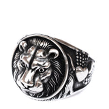 Lion Men's Ring ~ Sterling Silver 925 ~ - Maresia Jewelry