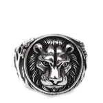 Lion Men's Ring ~ Sterling Silver 925 ~ - Maresia Jewelry