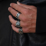 Lion Men's Ring ~ Sterling Silver 925 ~ - Maresia Jewelry