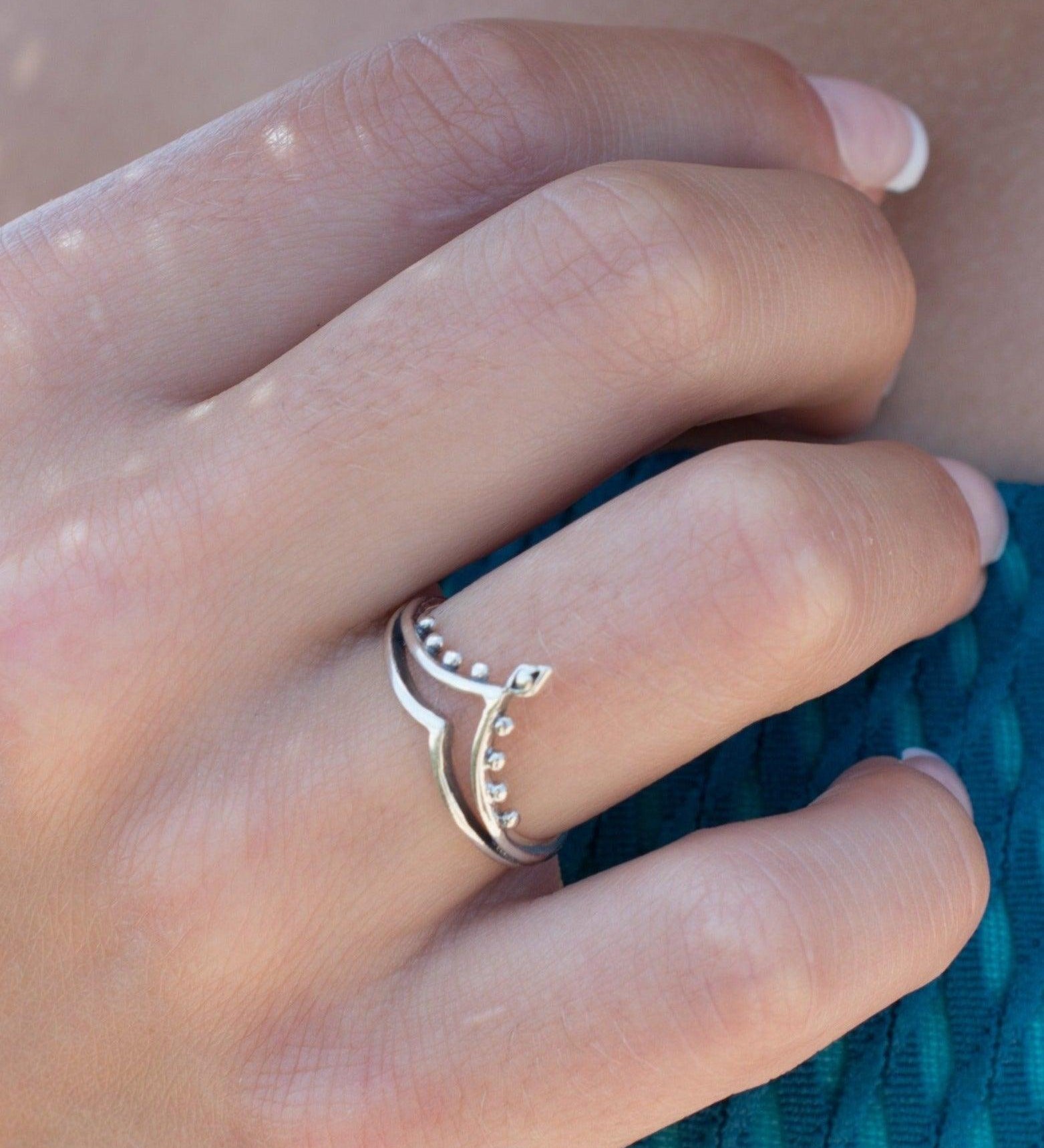 Lucilia Ring~ Sterling Silver 925~ SMR026 - Maresia Jewelry