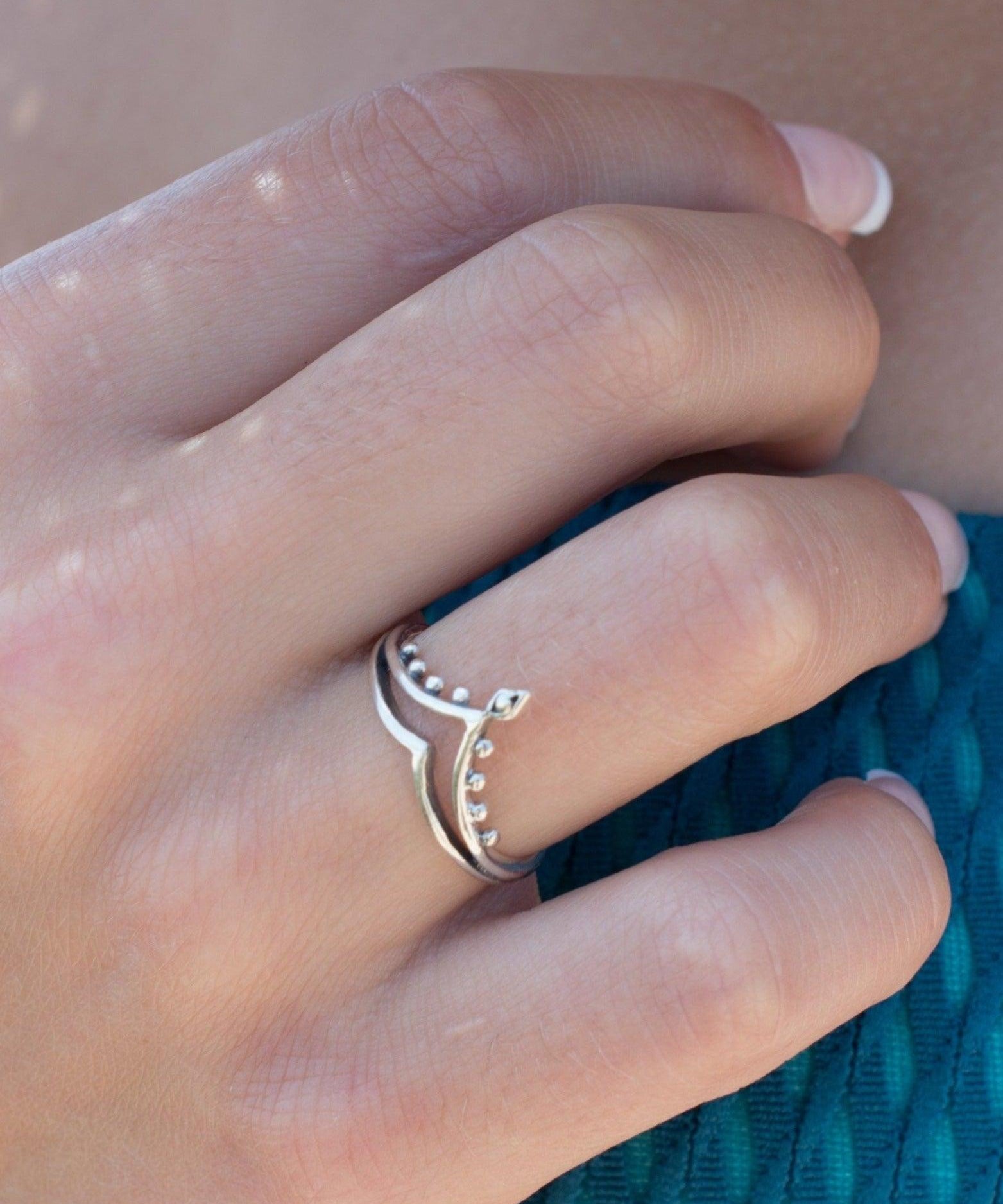 Lucilia Ring~ Sterling Silver 925~ SMR026 - Maresia Jewelry