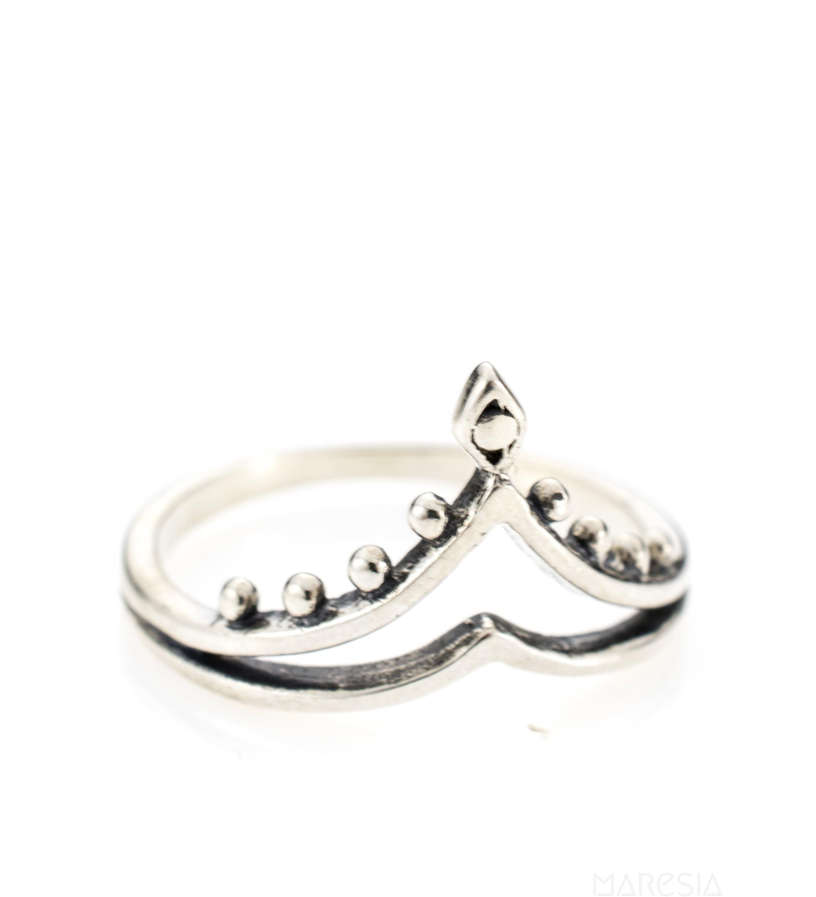 Lucilia Ring~ Sterling Silver 925~ SMR026 - Maresia Jewelry