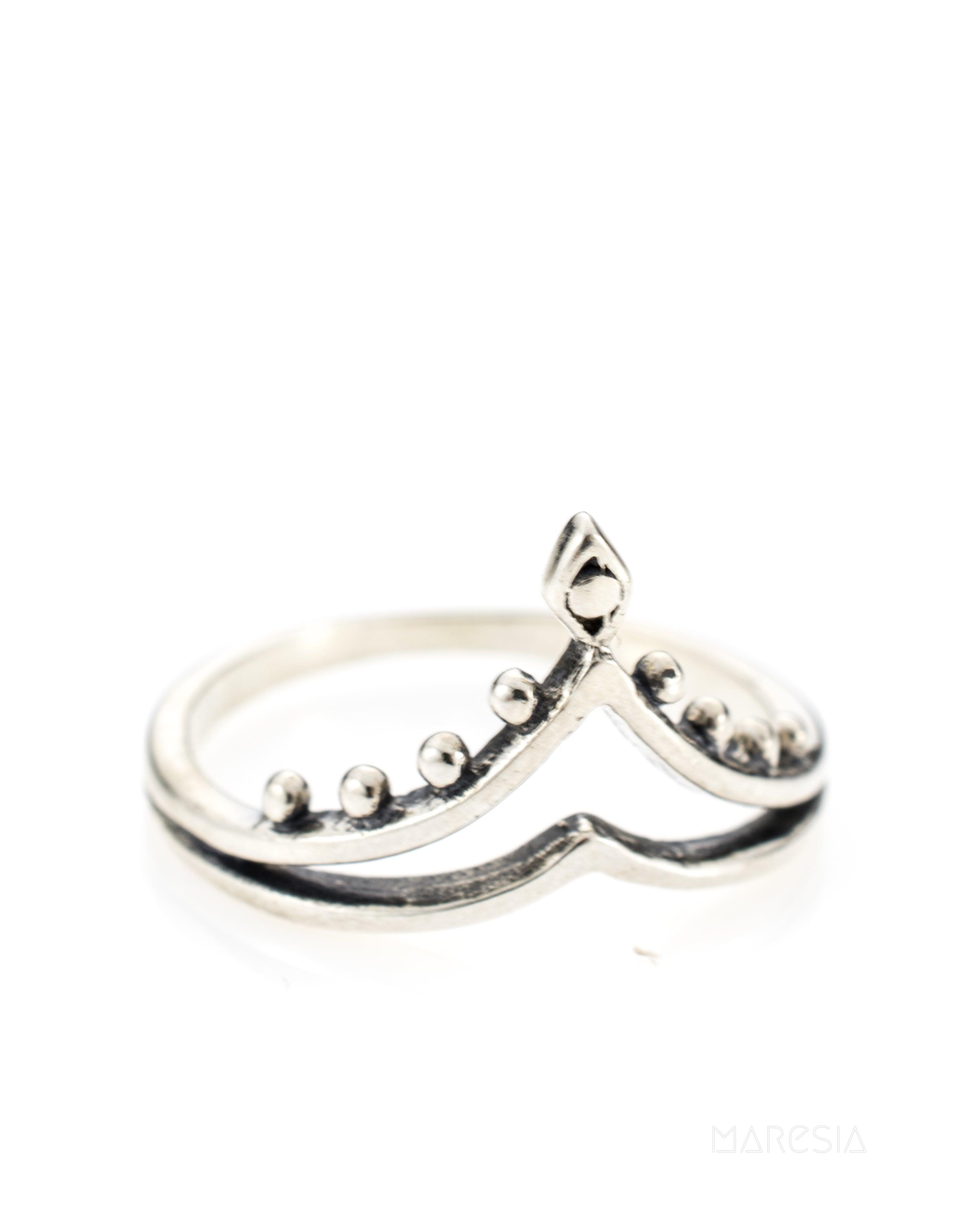 Lucilia Ring~ Sterling Silver 925~ SMR026 - Maresia Jewelry