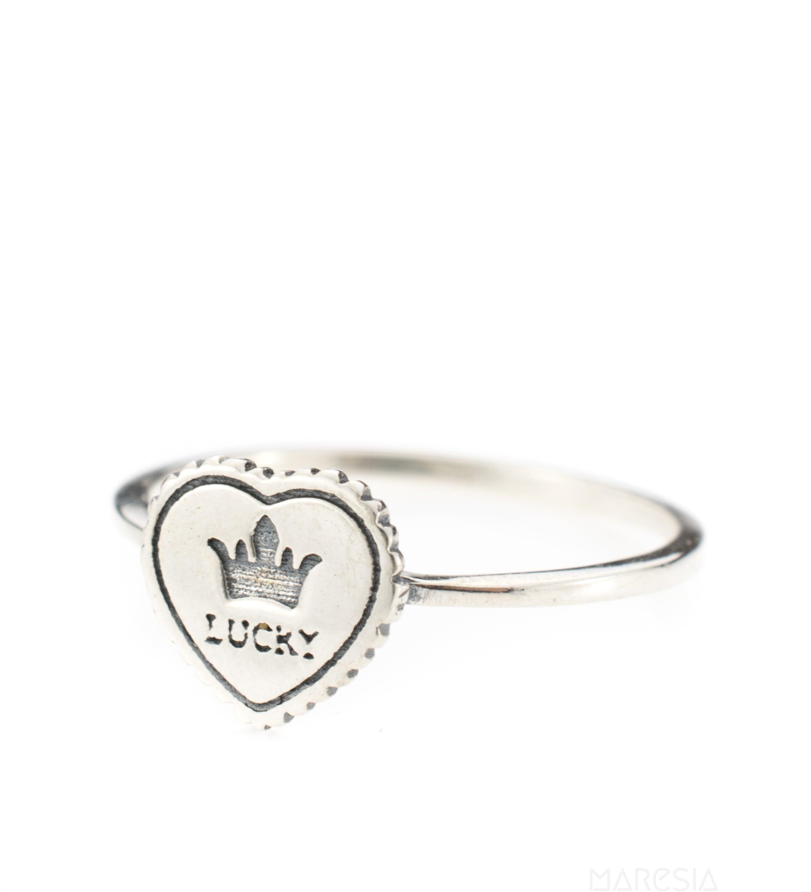 Lucky Ring ~Sterling Silver 925~ SMR033 - Maresia Jewelry