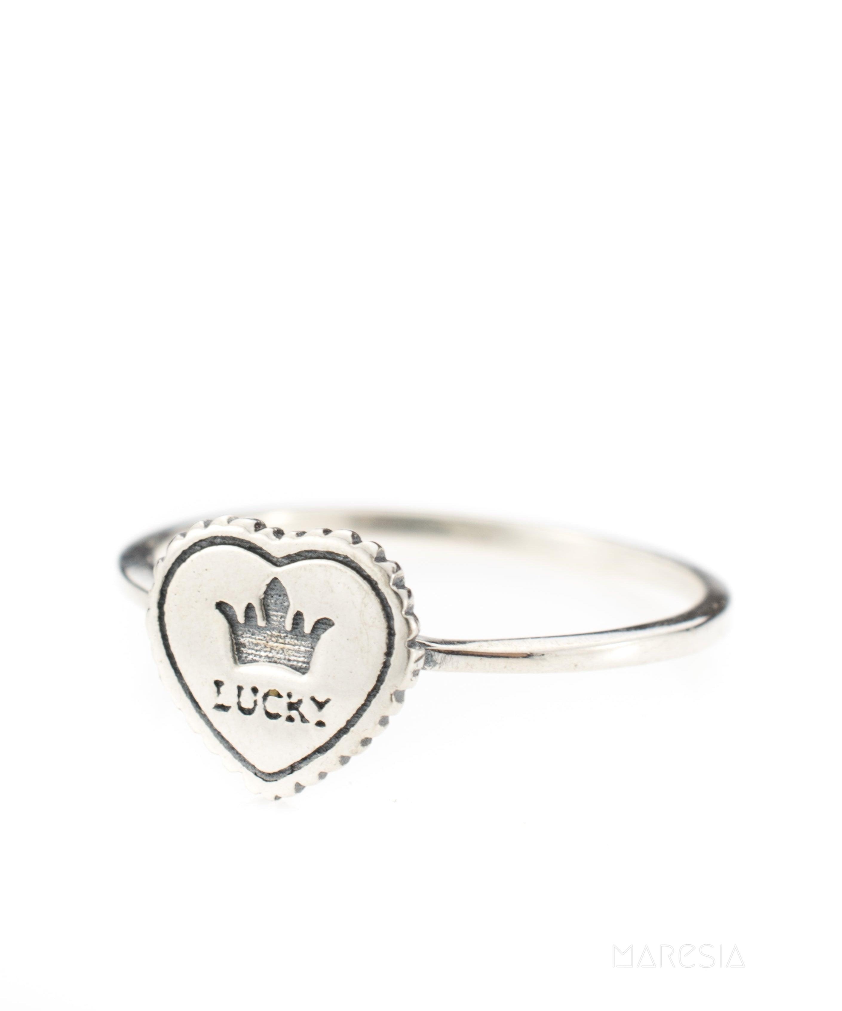 Lucky Ring ~Sterling Silver 925~ SMR033 - Maresia Jewelry