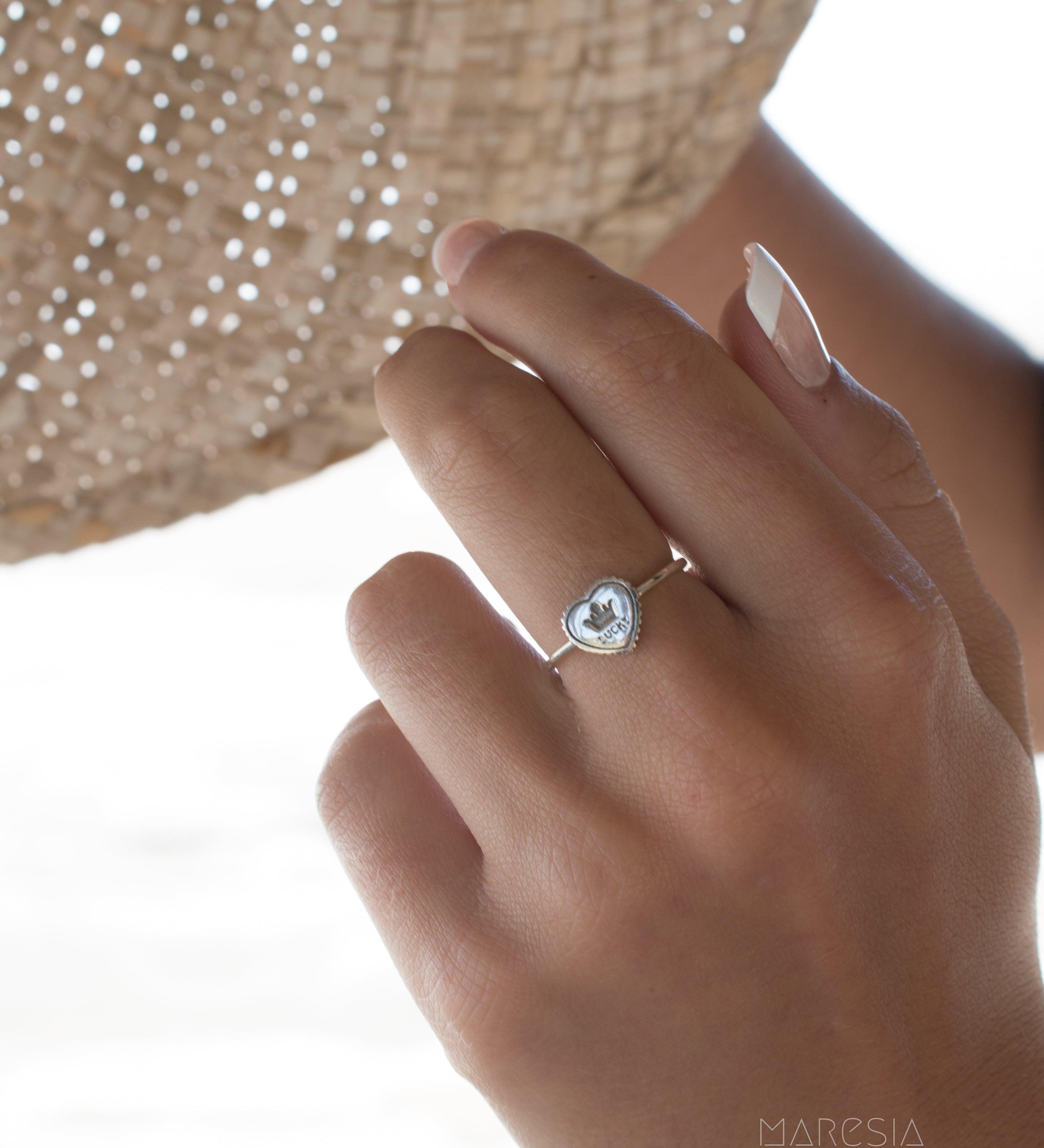 Lucky Ring ~Sterling Silver 925~ SMR033 - Maresia Jewelry