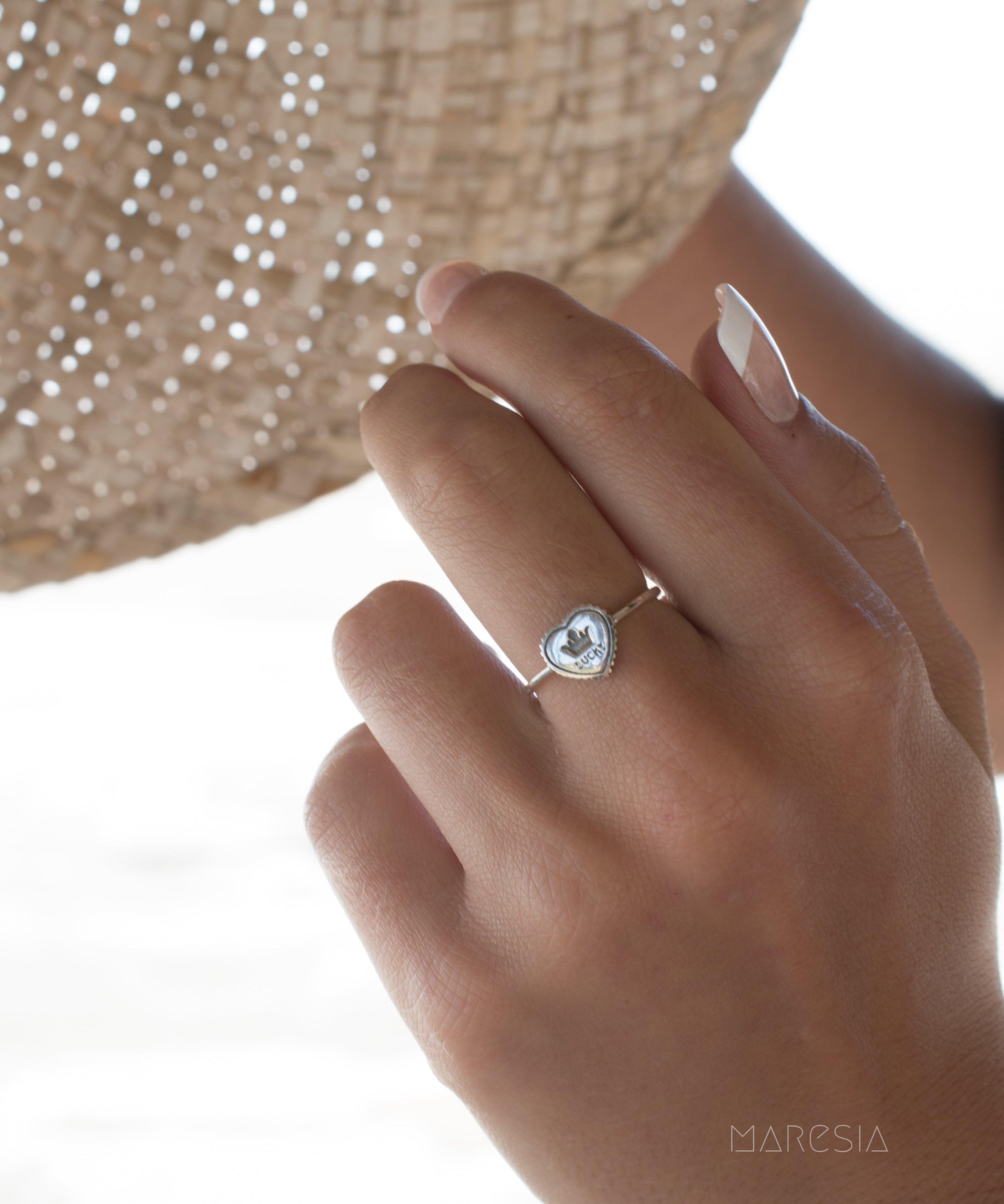 Lucky Ring ~Sterling Silver 925~ SMR033 - Maresia Jewelry