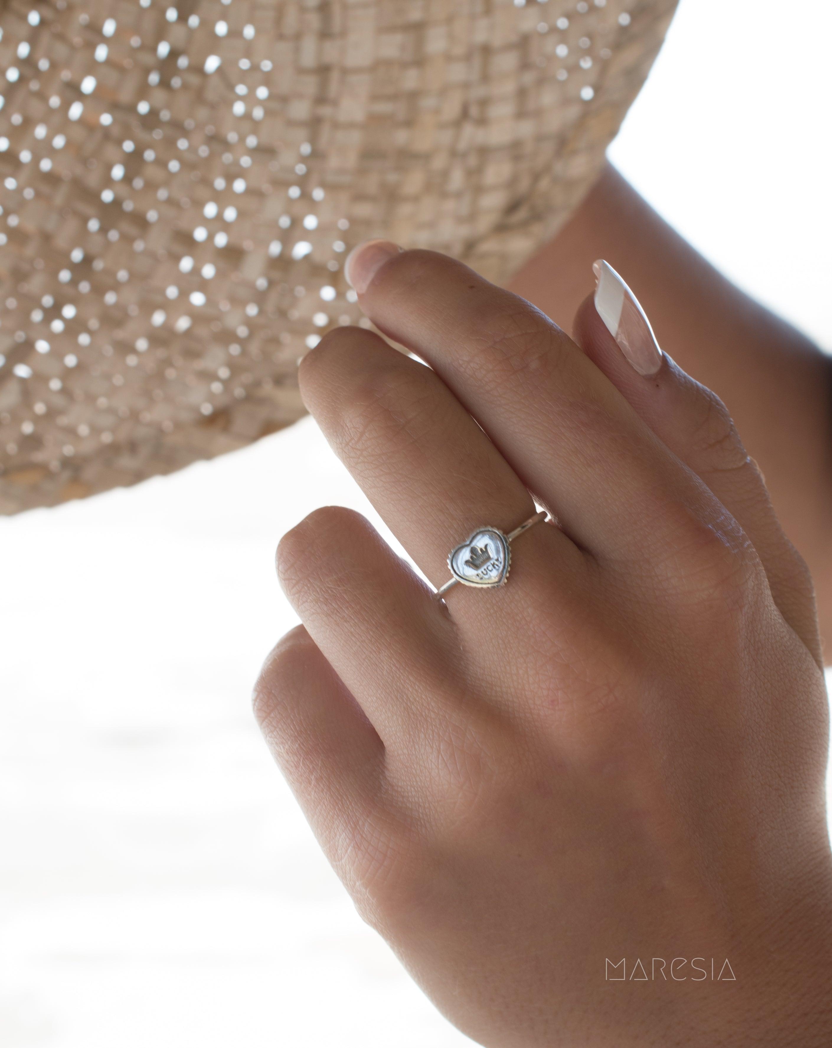 Lucky Ring ~Sterling Silver 925~ SMR033 - Maresia Jewelry