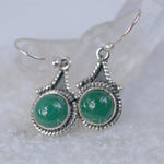 Malachite Earrings~ Sterling Silver 925 ~ ME010 - Maresia Jewelry