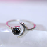 Black Onyx Ring ~ Sterling Silver 925 ~ MR126 - Maresia Jewelry