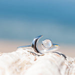 Moonstone Ring ~ Sterling Silver 925 ~MR116 - Maresia Jewelry