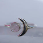 Rose Quartz Ring ~ Sterling Silver 925 ~MR125 - Maresia Jewelry