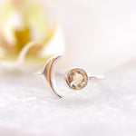 Yellow topaz Ring ~ Sterling Silver 925 ~MR050 - Maresia Jewelry