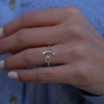 Yellow topaz Ring ~ Sterling Silver 925 ~MR050 - Maresia Jewelry