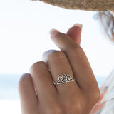 Mandala Ring~ Sterling Silver 925~ SMR030 - Maresia Jewelry